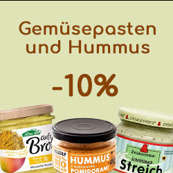 Gemüsepasten und Humus