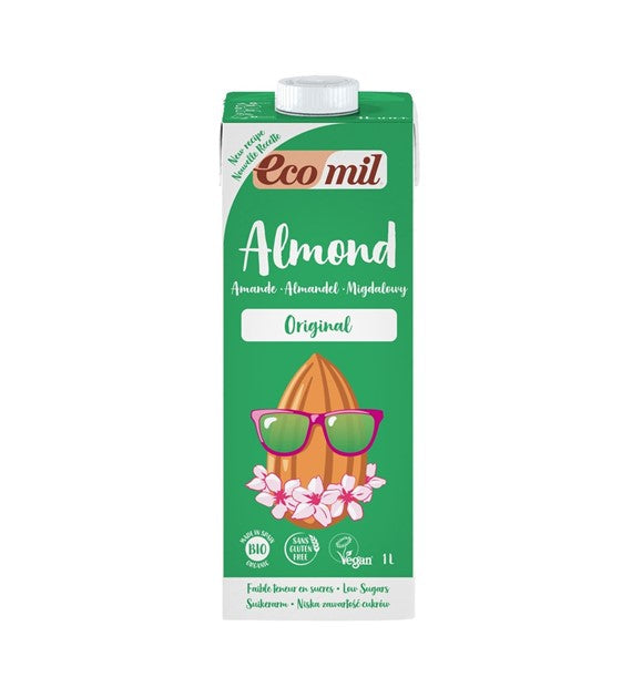 Mandeldrink gesüßt mit Agavensirup BIO 1000ml ECOMIL - Biogo.de