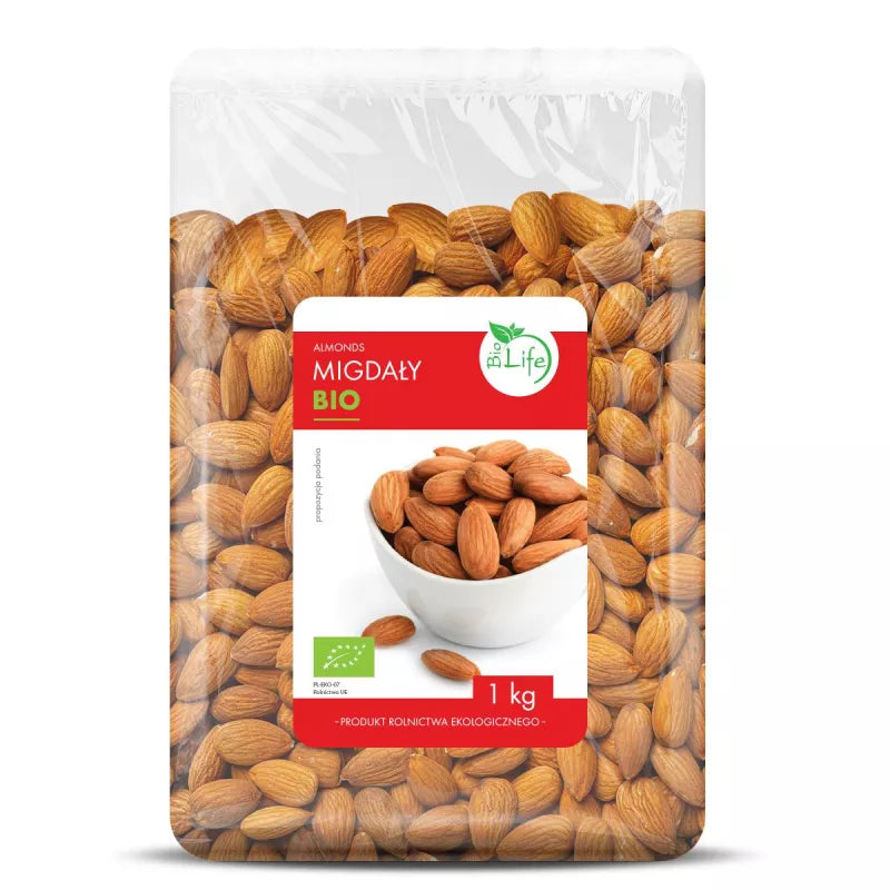 Mandeln 1 kg EKO BIO LIFE - Biogo.de