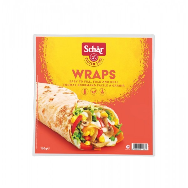 Glutenfreie Wraps 160 g SCHÄR - Biogo.de