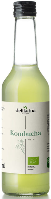 BIO MINZE KOMBUCHA 270 ml - DELIKATNA - Biogo.de