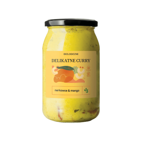 Zartes Curry mit Cashewnüssen und Mango BIO 900 ml - ZAKWASOWNIA - Biogo.de