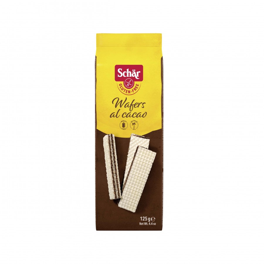Waffeln Kakao glutenfreie Waffeln mit Kakaocreme 125 g SCHÄR - Biogo.de