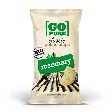Glutenfreie Rosmarinchips BIO 125 g GO PURE - Biogo.de