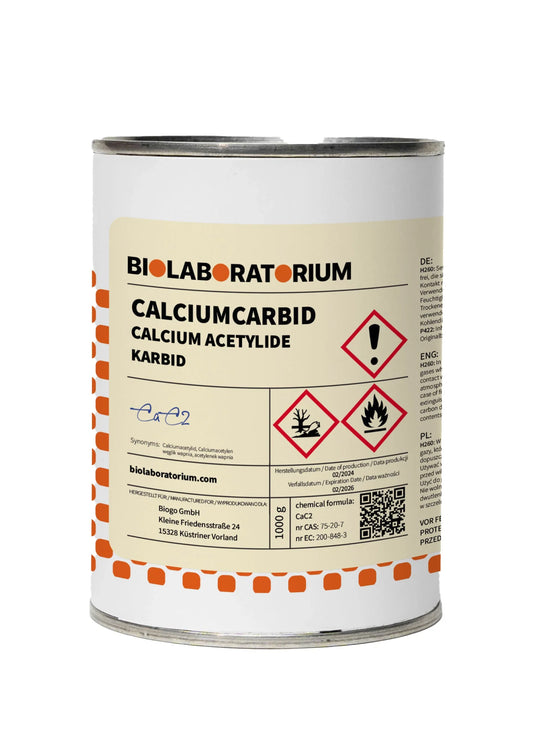 Calcium carbide BIOLABORATORY 5 kg