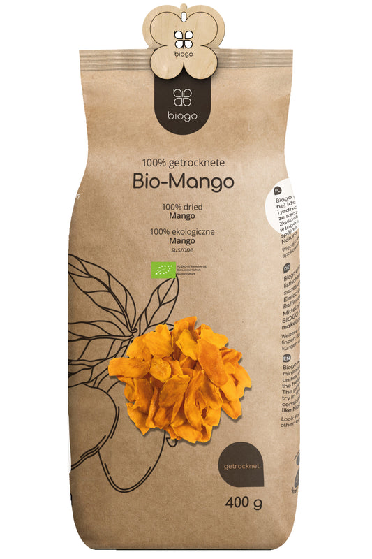 Getrocknete Mango bio 400 g BIOGO - Biogo.de