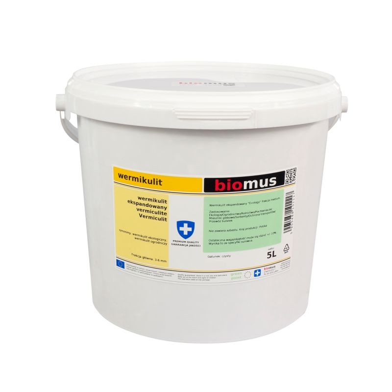 Premium expandiertes Vermiculit 5L - Biogo.de