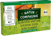 BrĂŒhe - GemĂŒsewĂŒrfel ohne Zuckerzusatz BIO 84 g - NATUR COMPAGNIE
