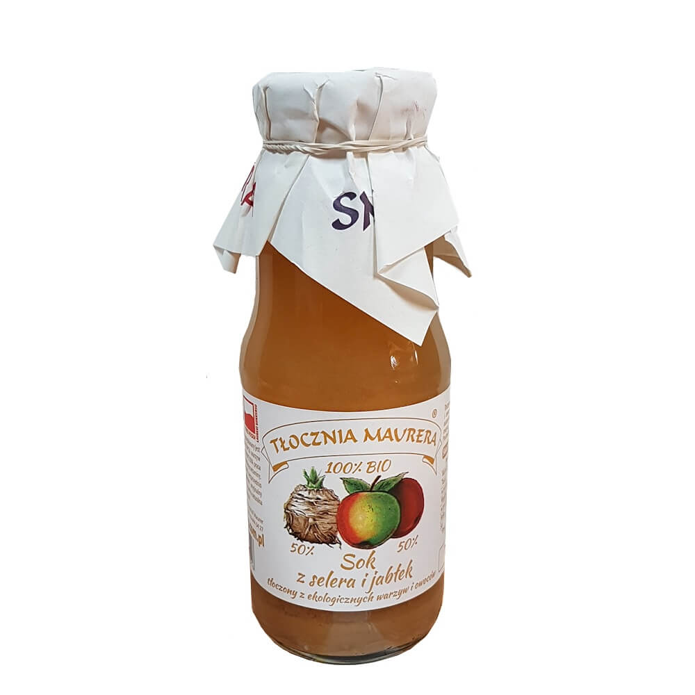 Sellerie- und Apfelsaft BIO 300 ml - MAURER PRESSE