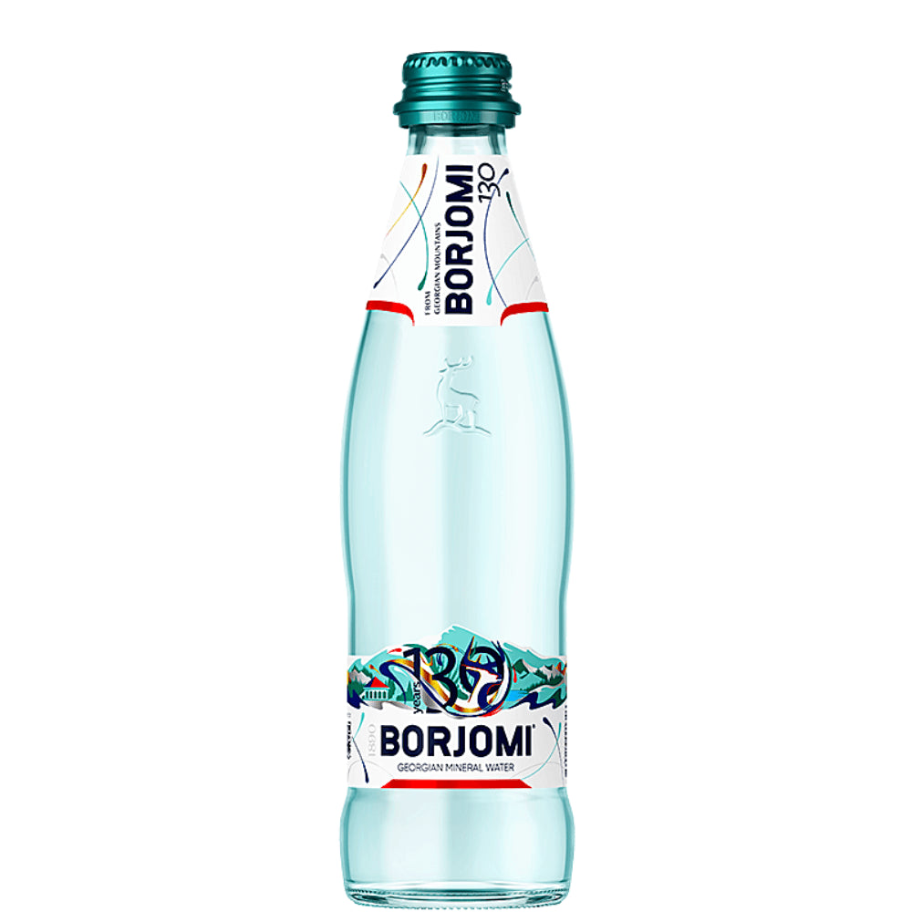 Sprudelndes Mineralwasserglas 330 ml - BORJOMI