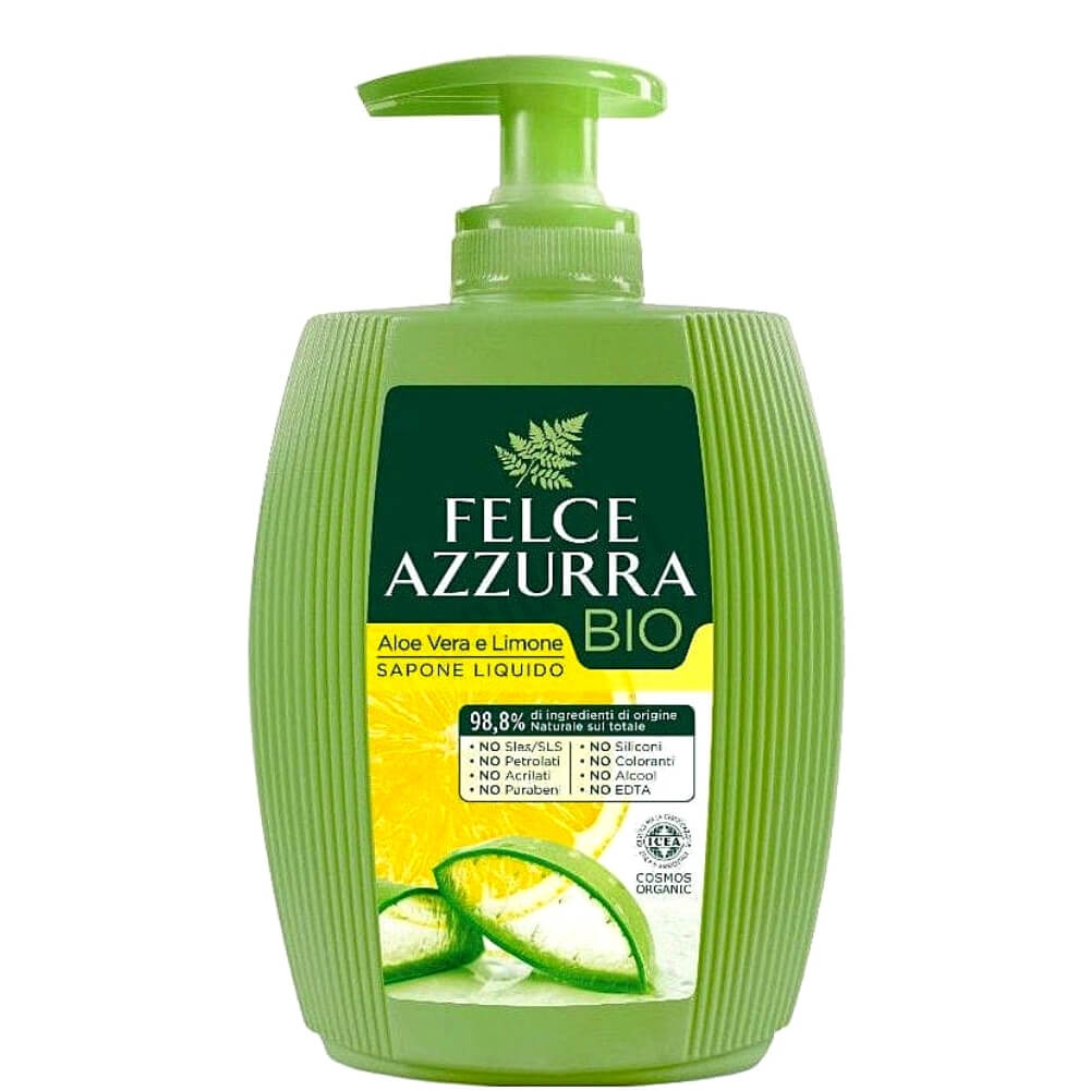 Sapone liquido aloe e limone eco 300 ml - FELCE AZZURRA Sapone liquido aloe e limone eco 300 ml - FELCE AZZURRA