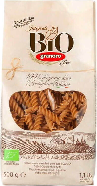 Vollkorn-Fusilli-Nudeln BIO 500 g GRANORO