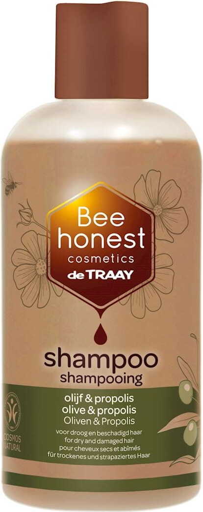 Shampoo für trockenes und strapaziertes Haar, Olive und Propolis eco 250 ml - BEE HONEST