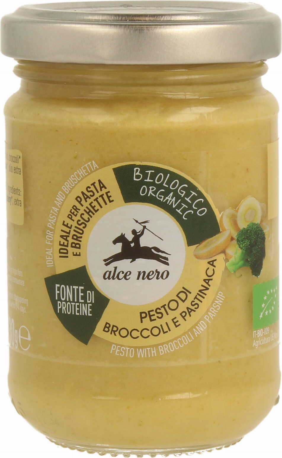 Brokkoli-Pastinaken-Pesto BIO 130 g - ALCE NERO