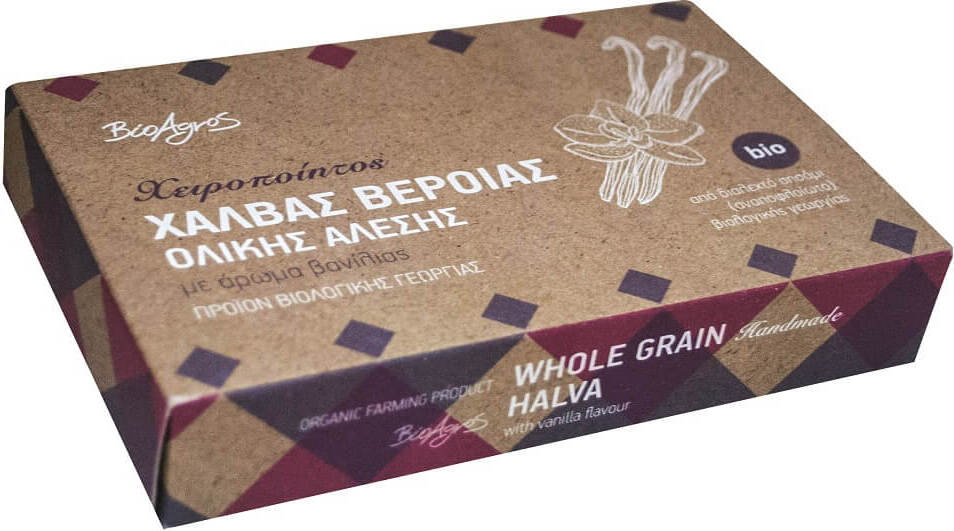 Sesamhalva mit Vanillegeschmack BIO 200 g - BIO AGROS