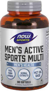 Multivitamin Für Männer Männer Aktivsport Multi 180 Kapseln NOW FOODS NOW SPORT