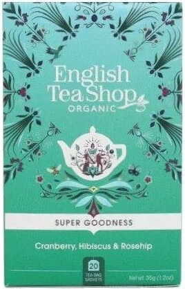 Hibiskus-Kräutertee mit Hagebutte (20x1,75) BIO 35 g ENGLISH TEA SHOP