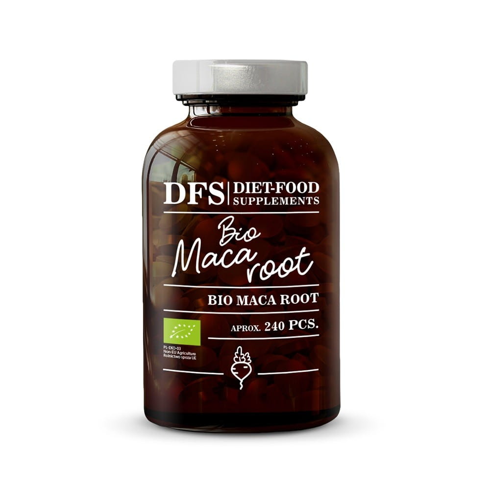 Maca BIO ekstract 4: 1 240 Tabletten DIÄTISCHE LEBENSMITTEL