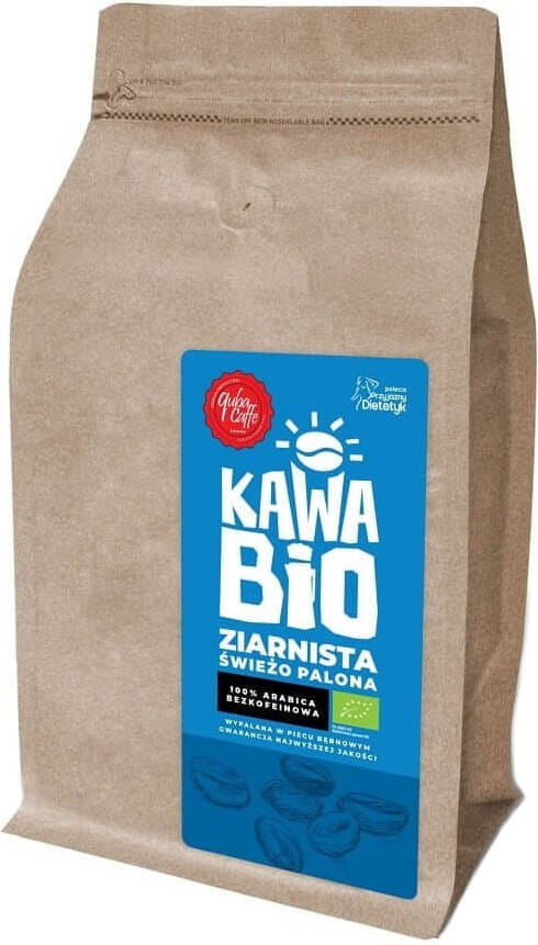 Entkoffeinierte Arabica-Kaffeebohnen BIO 250 g - QUBA CAFFE