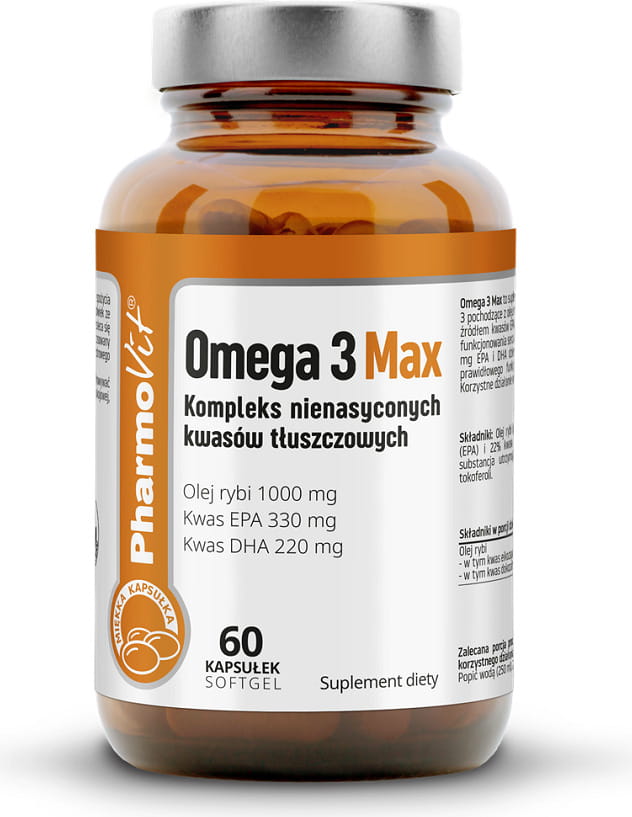 OMEGA 3 max 60 Kapseln PHARMOVIT