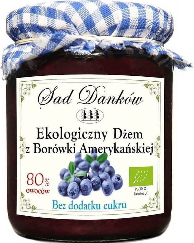 Heidelbeermarmelade BIO 260 g - SAD DANKÓW