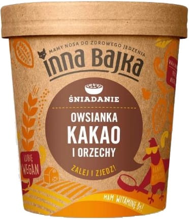 Haferflocken, Kakao und Nüsse 70 g ANDERE GESCHICHTE