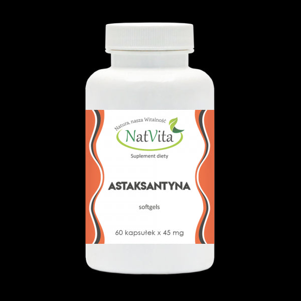 Hawaiianisches Astaxanthin 42 mg 60 Kapseln 27 g NATVITA