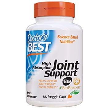 Gelenkstütze mit hoher Absorption 60 Kapseln DOCTOR'S BEST