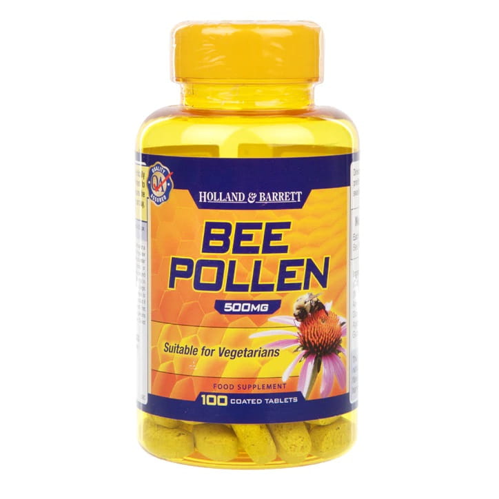 Bienenpollen 500 MG 100 Tabletten HOLLAND & BARRETT