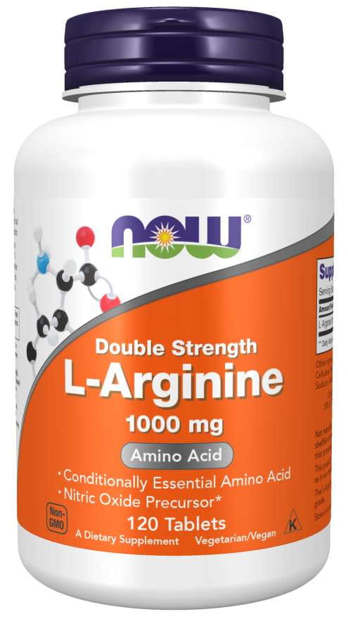 Larginin 120 Tabletten NOW FOODS