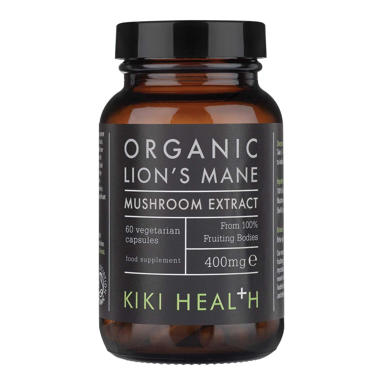 Löwenmähnenpilzextrakt 60 KIKI HEALTH Kapseln