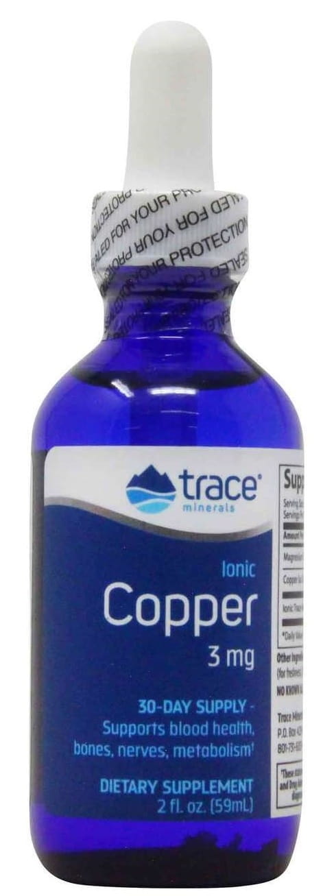 Kupfer mit Zusatz von ionischen Spurenelementen aus Kupfer 59 ml TRACE MINERALS