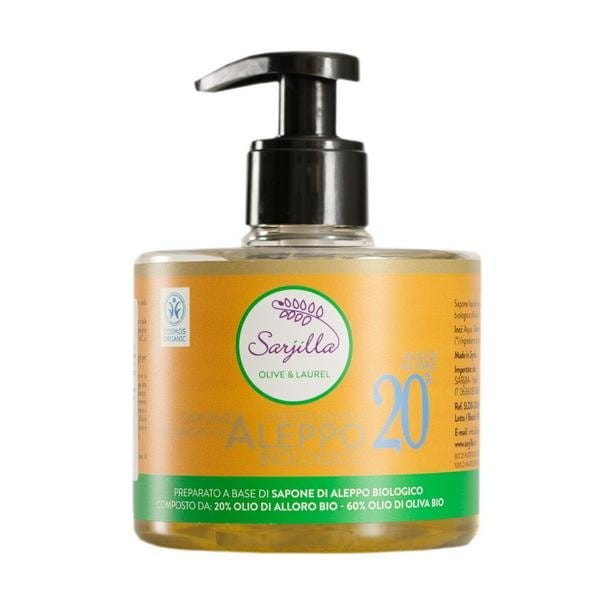 BIO Aleppo - Flüssigseife 20% Lorbeeröl 300 ml