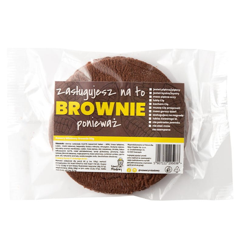 Brownie 60g HONIG XAWERY