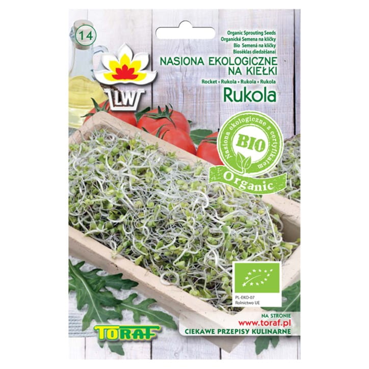 Bio-Samen für Sprossen - Rucola BIO 10g TORAF