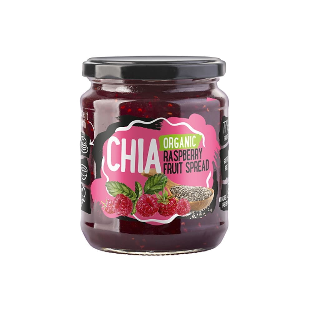 Himbeermousse mit Chiasamen BIO 250 g