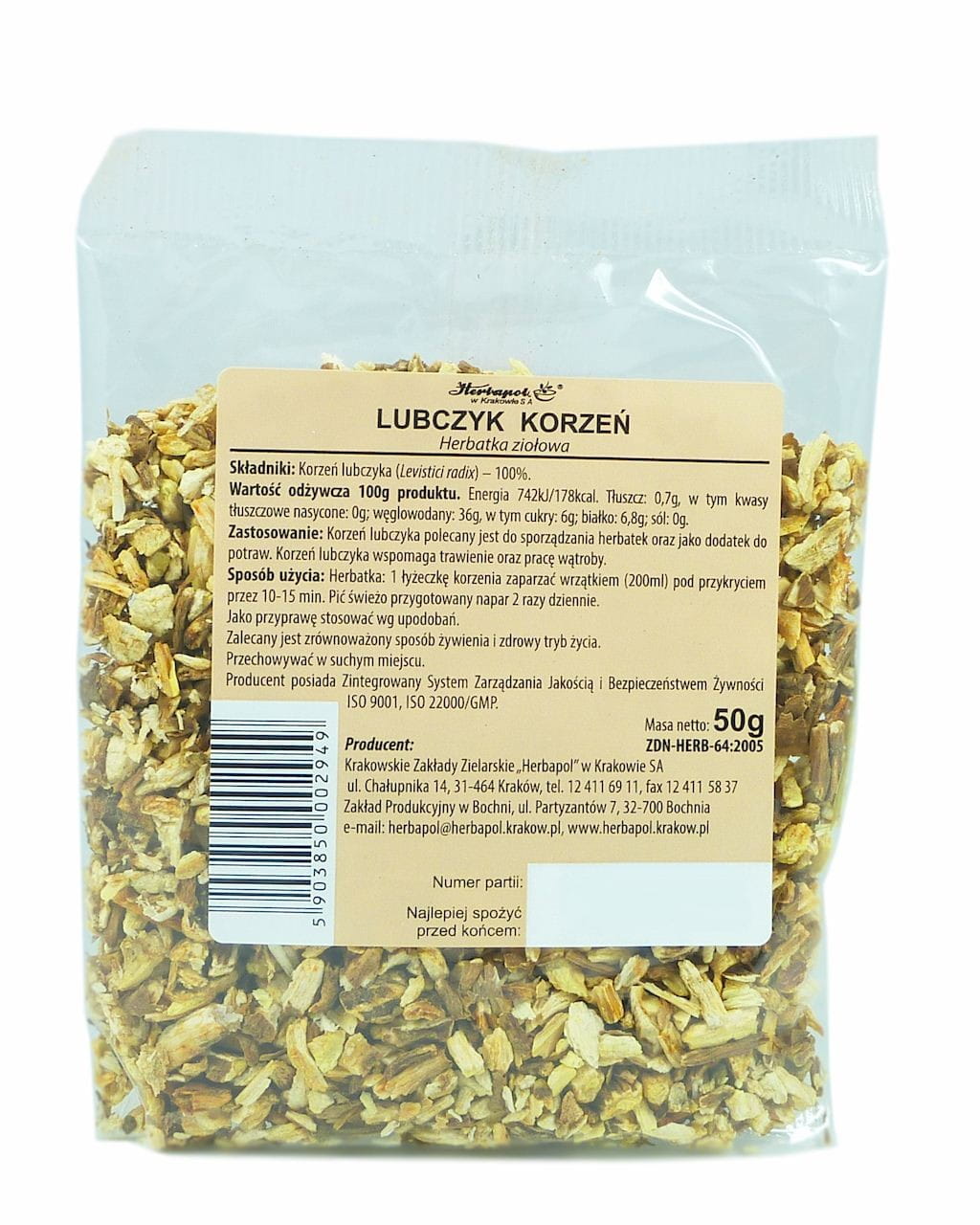 Liebstöckelwurzel 50g HERBAPOL