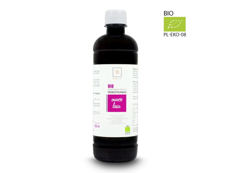 Öko Waldfrucht Probiotikum 500ml - SUNVIO - Biogo.de