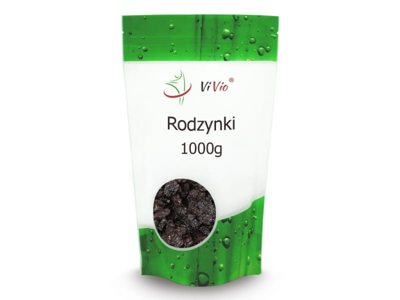 Purpurrote Rosinen 1000g - VIVIO - Biogo.de