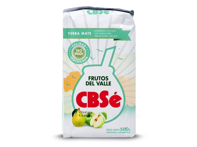 Yerba Mate frutos del valle Frucht des Tals 500 g CBSE - Biogo.de