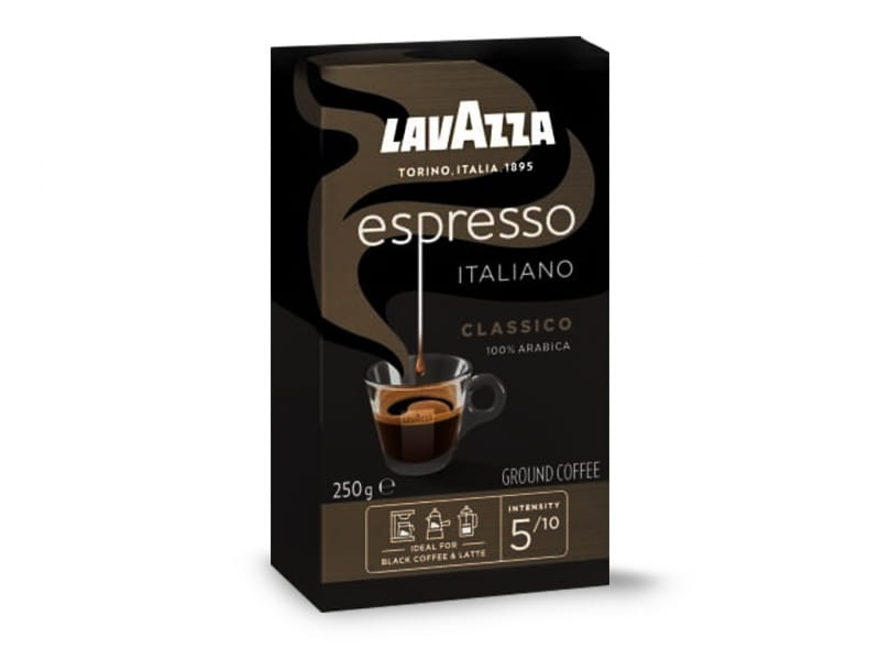 Gemahlener Kaffee: Caffe Espresso Italiano 250g LAVAZZA - Biogo.de