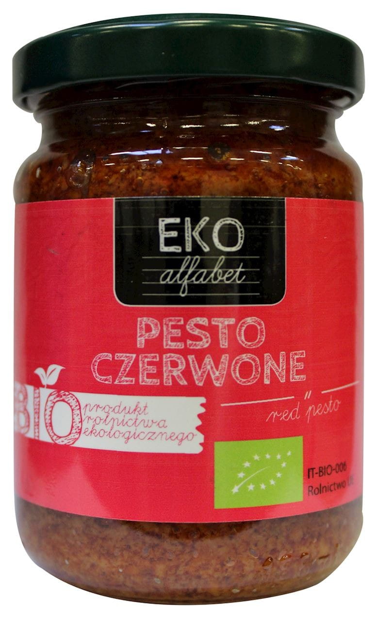 Rotes Pesto BIO 140 g - ECO ALPHABET - Biogo.de
