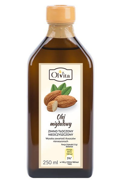 Mandelöl, kaltgepresst 250 ml OLVITA - Biogo.de