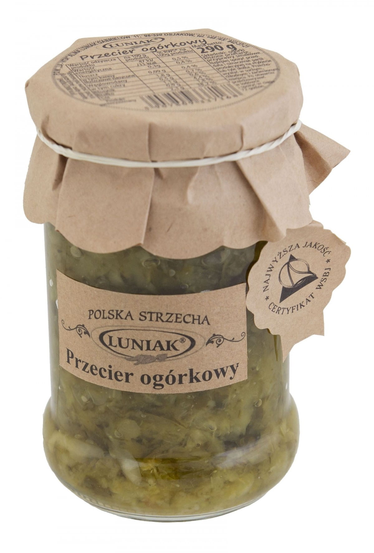 Gurkenpüree 290g LUNIAK - Biogo.de