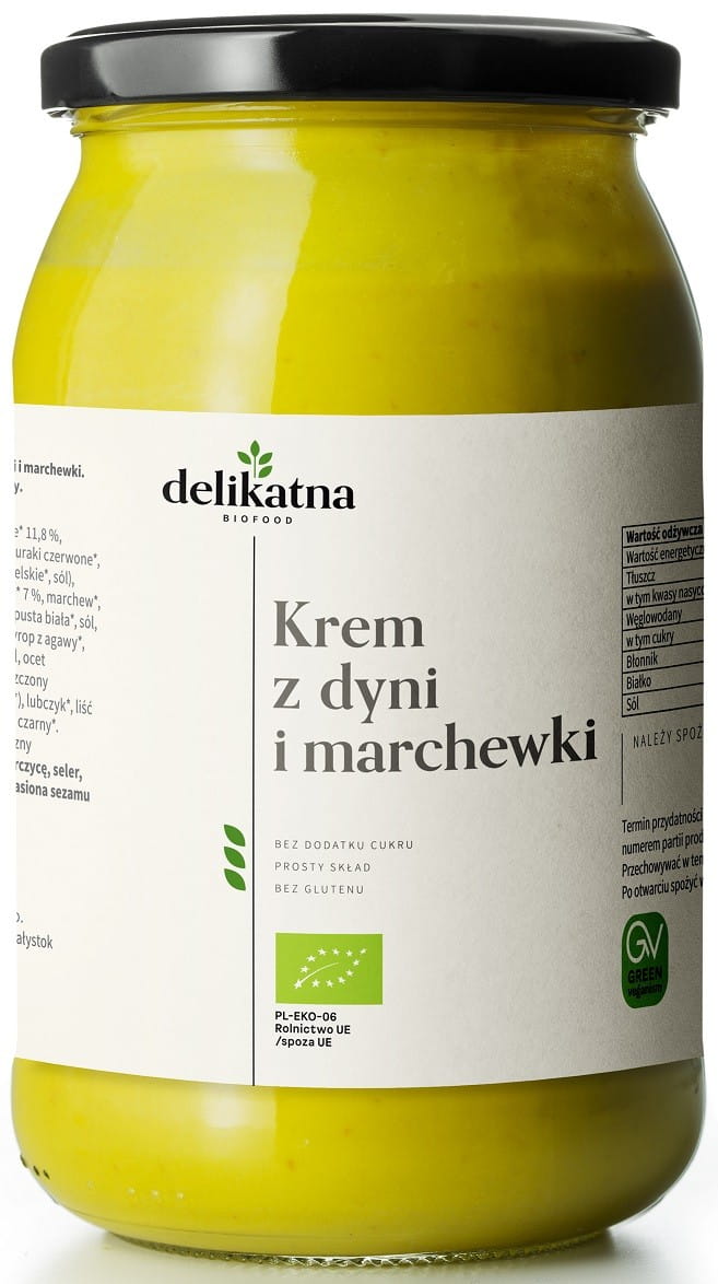 Kürbis-Karottencremesuppe BIO 900 ml - DELICATE - Biogo.de