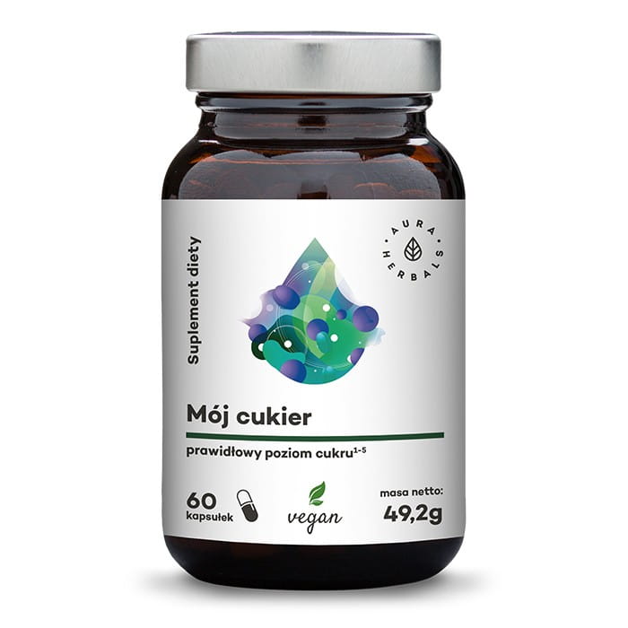 AURA HERBALS my sugar - richtiger Zuckergehalt 60 veg. Kappen. - Biogo.de