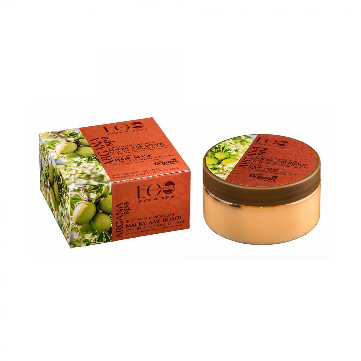 Maske für geschädigtes und gefärbtes Haar 200 ml ECO LABORATORIE - Biogo.de