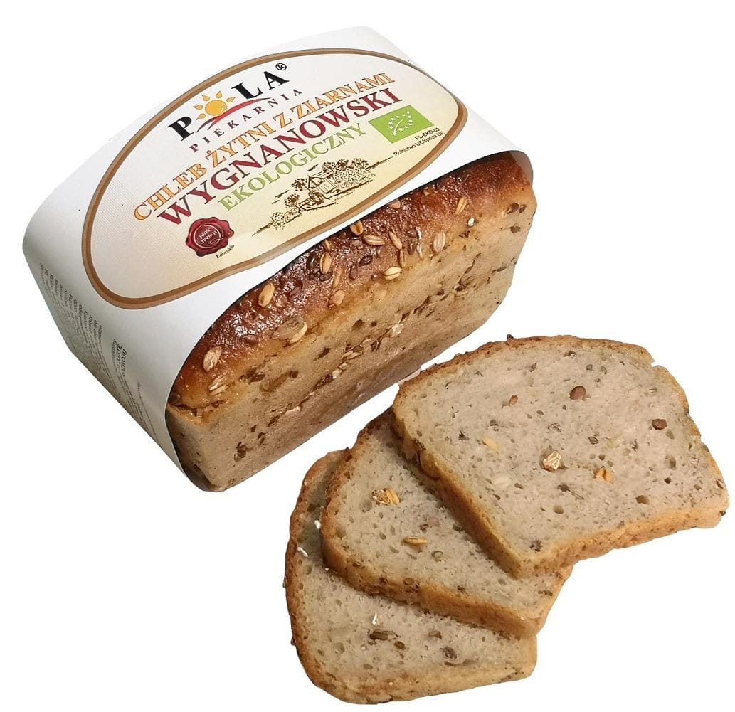 Wygnanów Roggenbrot mit Körnern BIO 350 g - POLA - Biogo.de
