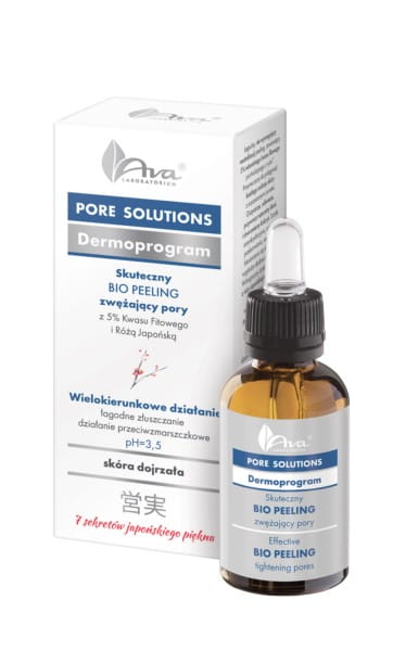 Porenlösungen Peeling Straffung der Poren 30ml - AVA - Biogo.de