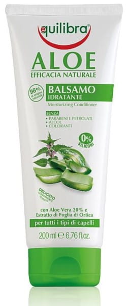 Feuchtigkeitsspendender Aloe Conditioner 200ml EQUILIBRA - Biogo.de